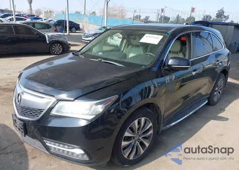 2014 Acura Mdx Technology Pkg W/Entertainment Pkg из США, поврежденный, VIN 5FRYD4H63EB005319